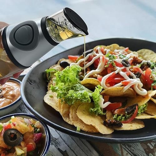 قارورة زيت 500 مل ضغط