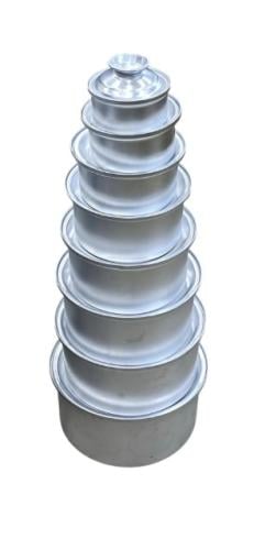 قدر طبخ نحاس كبير رقم 11