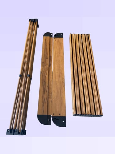 طاولة الرحالة كبير 71×71×60 سم قابلة للطي