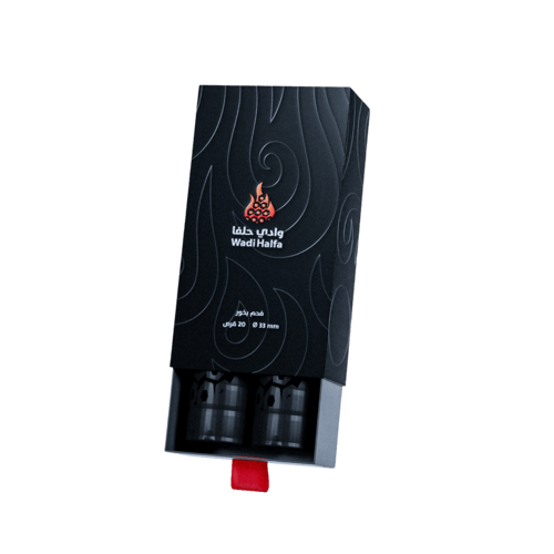 فحم بخور وادي حلفا 20 قرص مقاس 33m