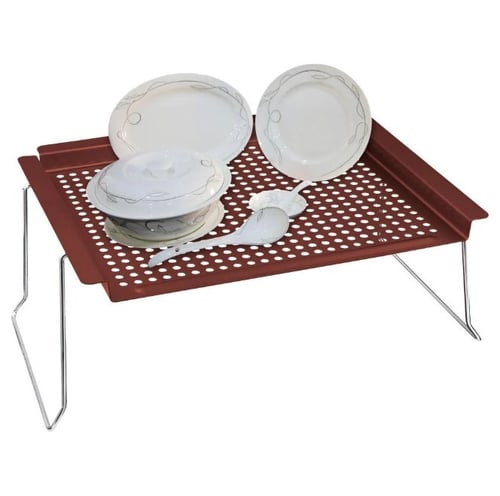 حامل تنشيف فناجيل واواني صغير 30 × 40 قابل للتصفيط