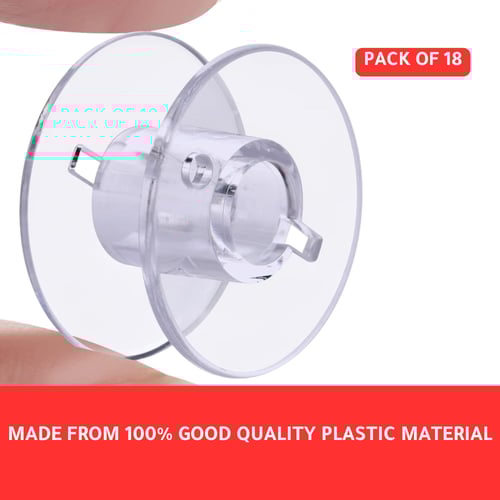 بكرات خياطة بلاستيكية 18