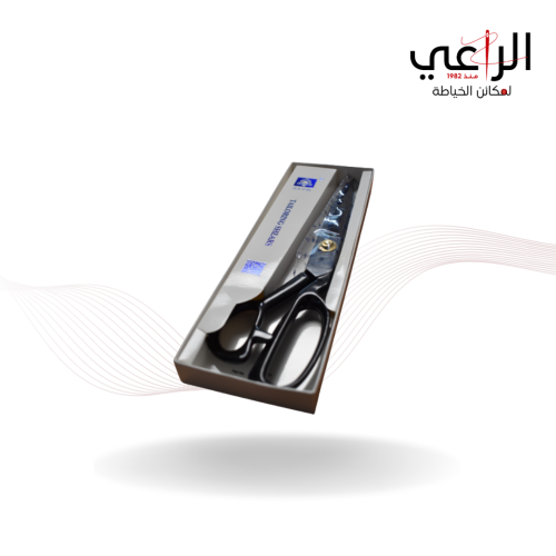 مقص خياطة بشفرات فولاذ كربوني حادة