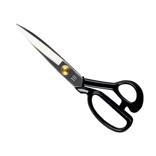 مقص خياطة بشفرات فولاذ كربوني حادة