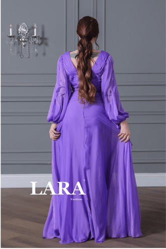 فستان سهرة ناعم