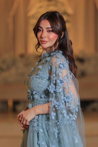 فستان سهرة فخم تيفاني بقصة A-line ناعمة، مصنوع من...