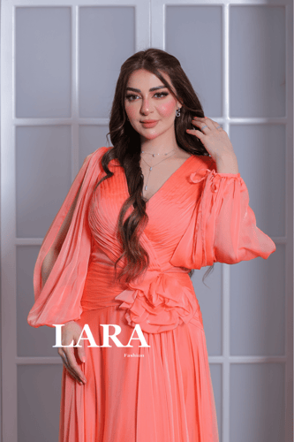 فستان سهرة ناعم