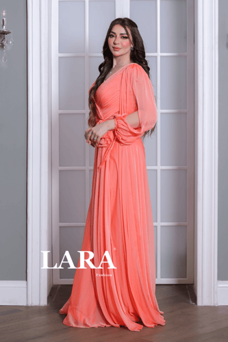 فستان سهرة ناعم