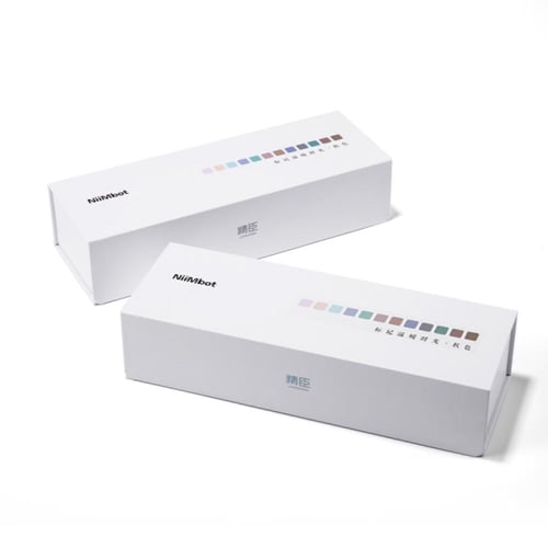 ملصقات Niimbot موراندي | 12 بكرة ملصقات حرارية ملو...