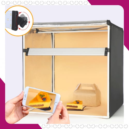 صندوق التصوير + القاعدة الدوارة (عرض خاص)