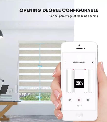 محرك الستارة الذكي متوافق مع أليكسا | Alexa Google...