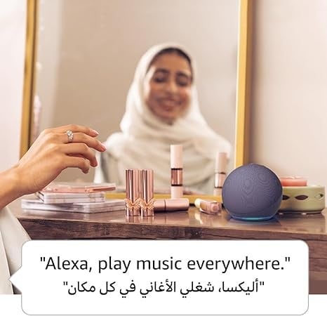 Echo Dot (الجيل الخامس) | سماعة بلوتوث ذكية أليكسا...