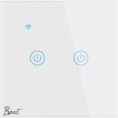 مفتاح ضوء جداري ذكي MSL WiFi، مفتاح لمس WiFi بتردد...