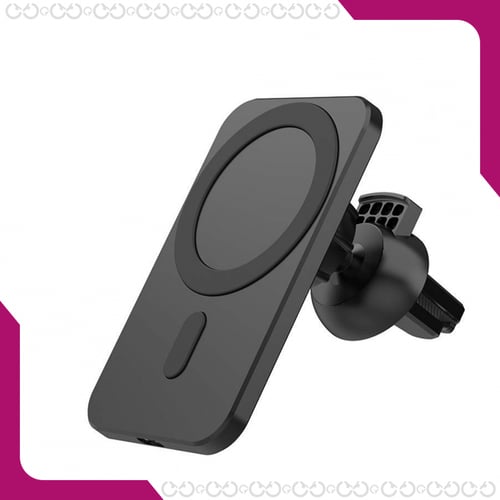 شاحن ماغنفسنت اللاسلكي للسيارة 15 واط - يدعم ايفون...