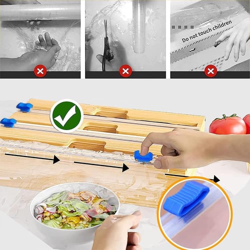 إيزي رولر | قاطع القصدير والتغليف للمطبخ