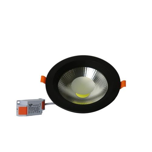 كشاف كوب دفن أسود 15W إنارة 3لون NP