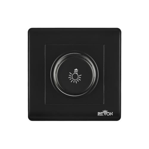 مفتاح دايمر 1000W اسود كلاسيك
