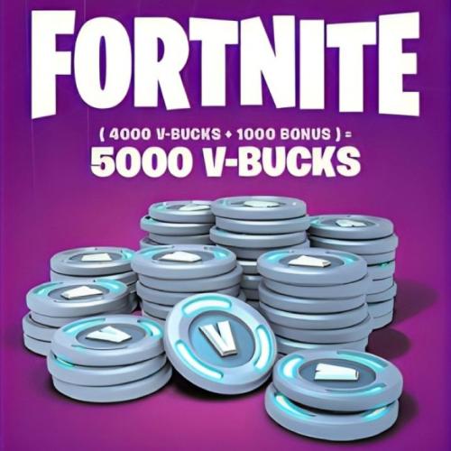 5000 فيبوكس فورتنايت - V-BUCKS
