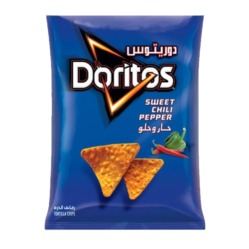 رقاق ذرة دوريتوس حار وحلو 60جم