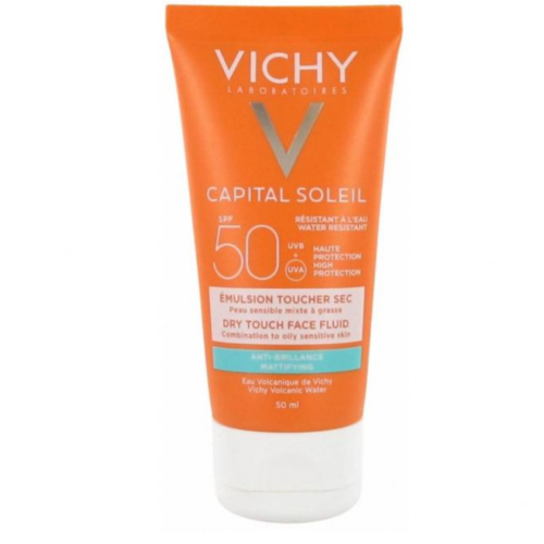فيشي سائل كابيتال سولي لمسه جافه SPF 50 50 مل