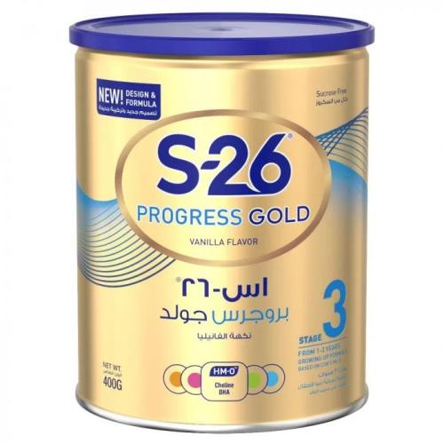 إس-26 بروجرس جولد حليب أطفال رقم (3) 1800 جم