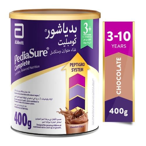بدياشور كومبليت 3+ شوكولاته 400 جم