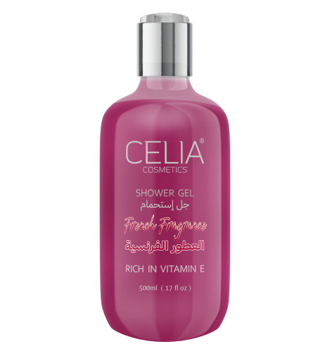 سيليا جل استحمام العطور الفرنسية 500 مل