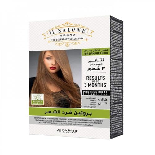 إل صالون مجموعة فرد الشعر بالبروتين مع زيت الأرجان