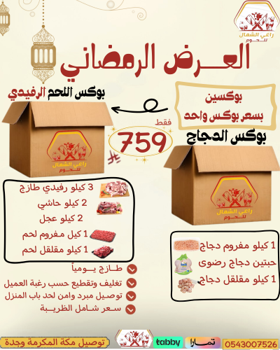 بوكس الخروف الرفيدي