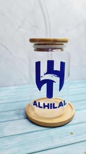 كوب الهلال مع طباعة الاسم