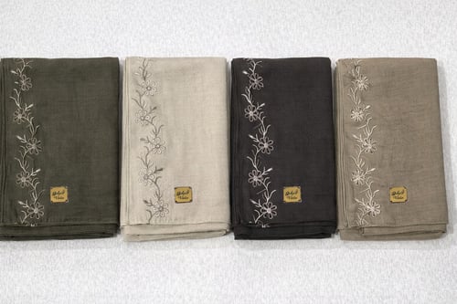 طرح لينن مطرز