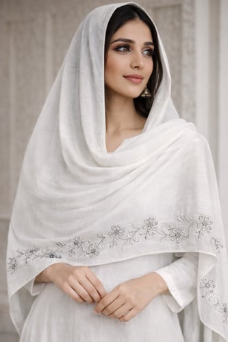 طرح لينن مطرز