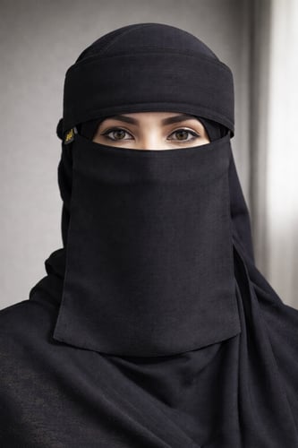 نقاب خيش قطن