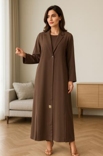 طقم عباية قصة بليزر