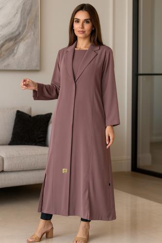 طقم عباية قصة بليزر