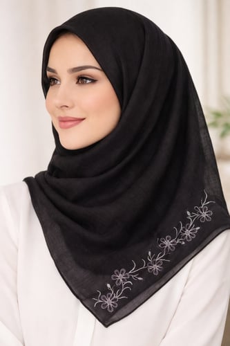 طرح لينن مطرز