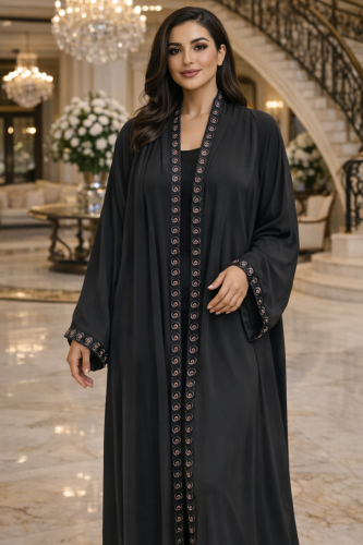 طقم عباية مفتوح