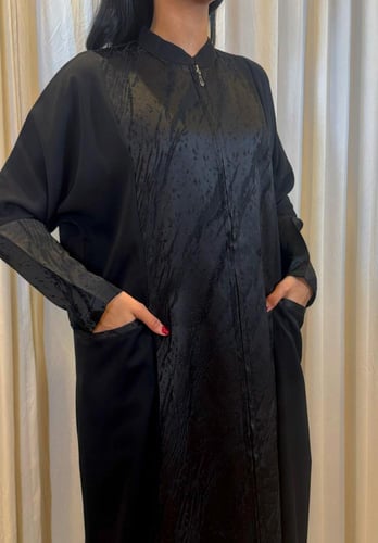 طقم عباية بالطو