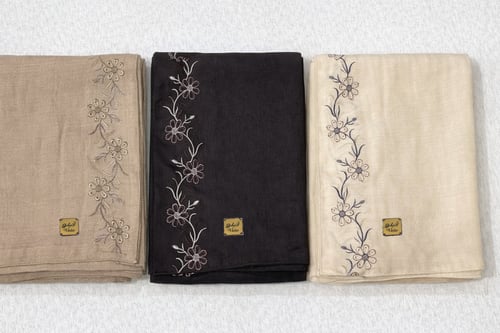 طرح لينن مطرز