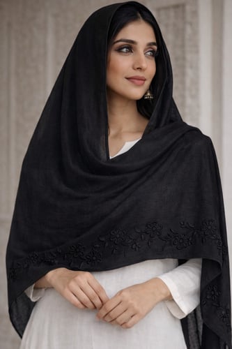 طرح لينن مطرز