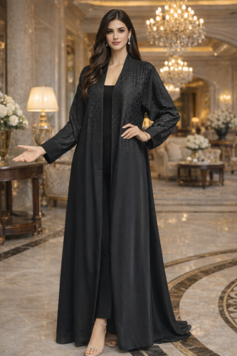 طقم عباية مفتوح