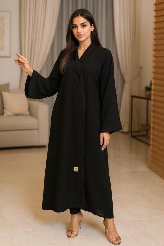 طقم عباية لف كريب ملكي