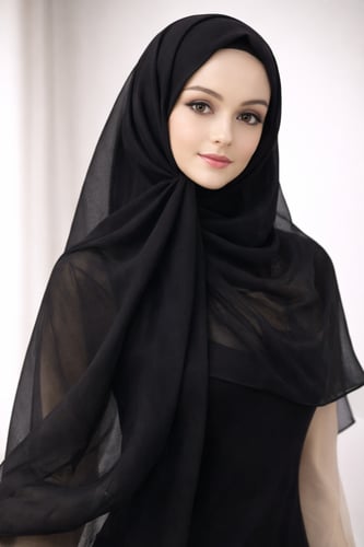 طرحة خيش اسود