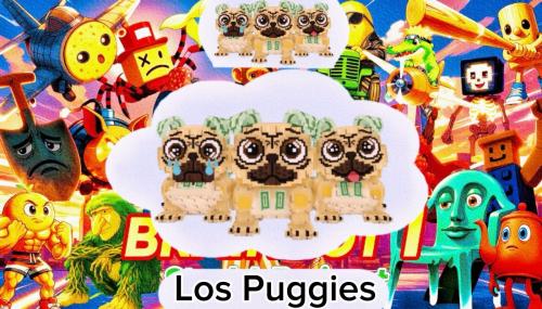 Los Puggies Steal a Brainrot | لوس بوقيس ماب السرق...