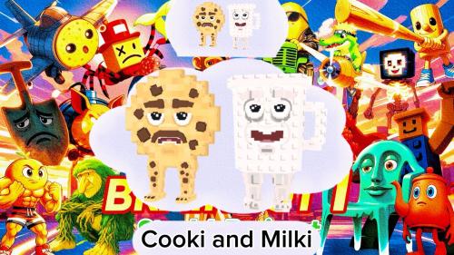 Cookie and milky steal a Brainrot | كوكي و حليب ما...