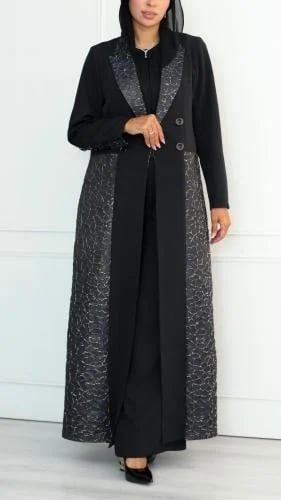 Misk Blazer abaya