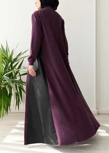Purple Arwa abaya