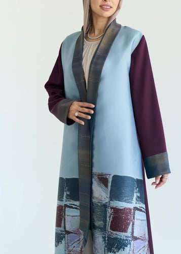 FAIZROUZ COLORFUL ABAYA
