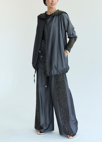 KALI CHARCOAL TWINSET