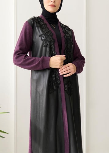 Purple Arwa abaya